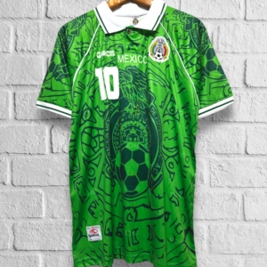 Jersey Retro Mexico Confederaciones 1999 Cuauhtemoc Blanco