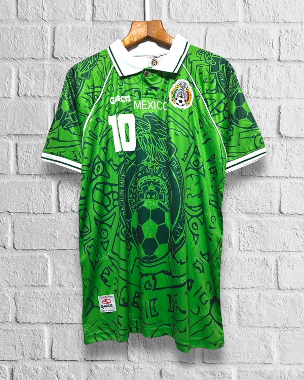 Jersey Retro Mexico Confederaciones 1999 Cuauhtemoc Blanco