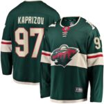 Camiseta de local de Quinn Hughes de los Minnesota Wild Fanatics Breakaway - Verde