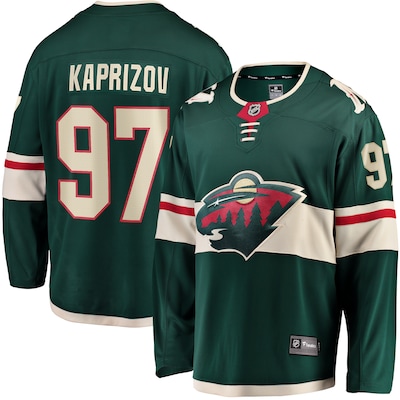 Camiseta de local de Quinn Hughes de los Minnesota Wild Fanatics Breakaway - Verde