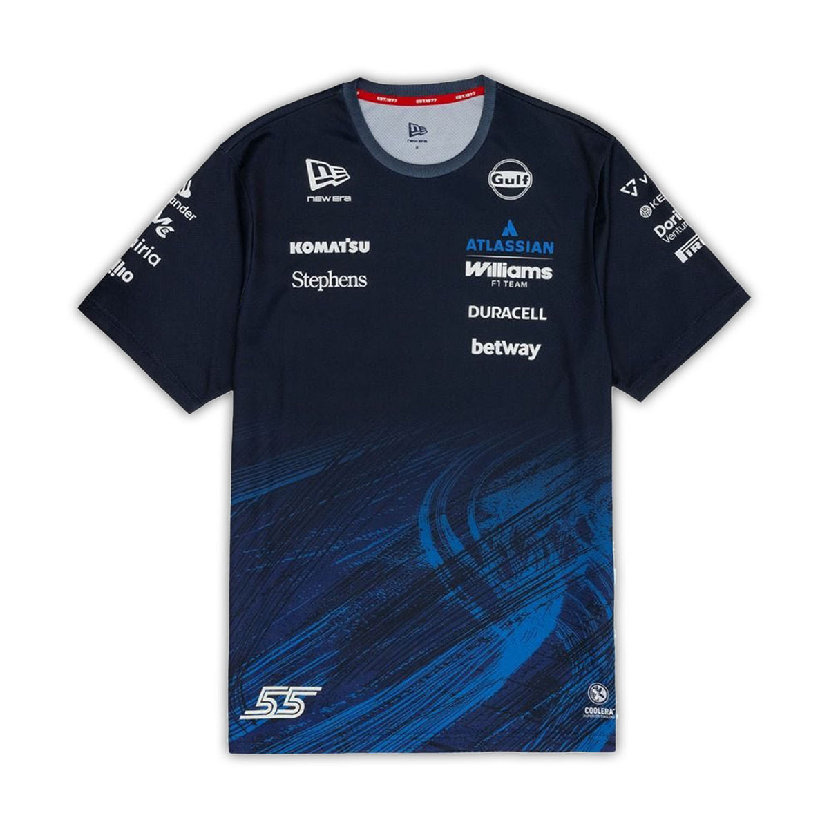 Playera Carlos Sainz Williams New Era 2026