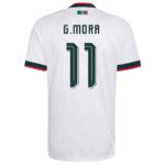 Jersey Gilberto Mora Mexico Adidas White Away 2026