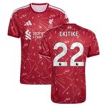 Jersey Hugo Ekitike Liverpool Adidas Red Home 2026-27