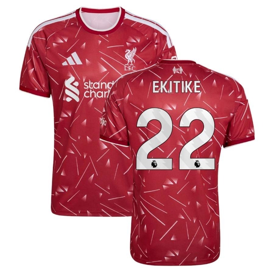 Jersey Hugo Ekitike Liverpool Adidas Red Home 2026-27