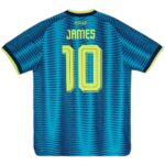 Jersey James Rodriguez Colombia Adidas Turquoise Away 2026