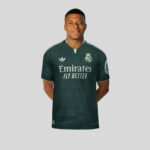 Jersey Kylian Mbappe Real Madrid Adidas Green Away 2026-27