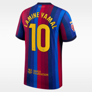 Jersey Lamine Yamal Barcelona Nike Red Blue Home 2026-27