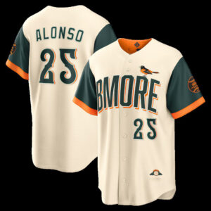 Pete Alonso Baltimore Orioles Nike Cream City Connect 2026 Jersey