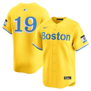 Roman Anthony Boston Red Sox Nike Gold City Connect Limited Jersey