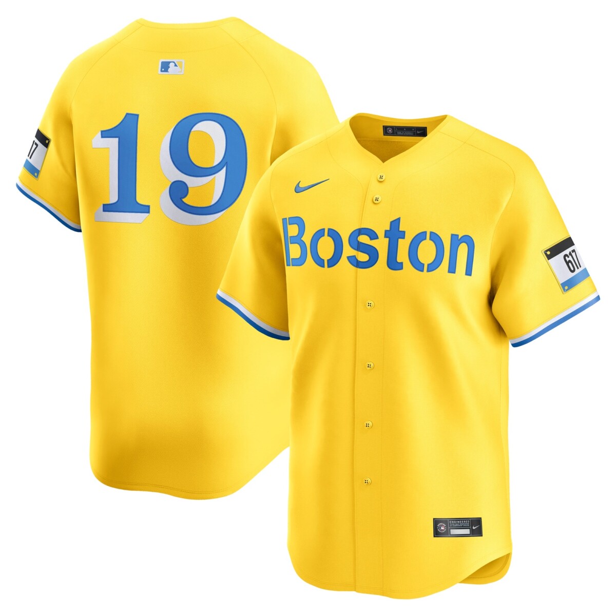 Roman Anthony Boston Red Sox Nike Gold City Connect Limited Jersey