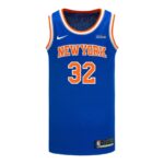 Karl Anthony Towns New York Knicks Nike Blue Icon Jersey