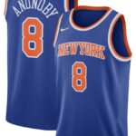 OG Anunoby New York Knicks Nike Blue Icon Jersey