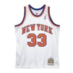 Patrick Ewing New York Knicks Mitchell Ness White 1985-86 Hardwood Classics Jersey
