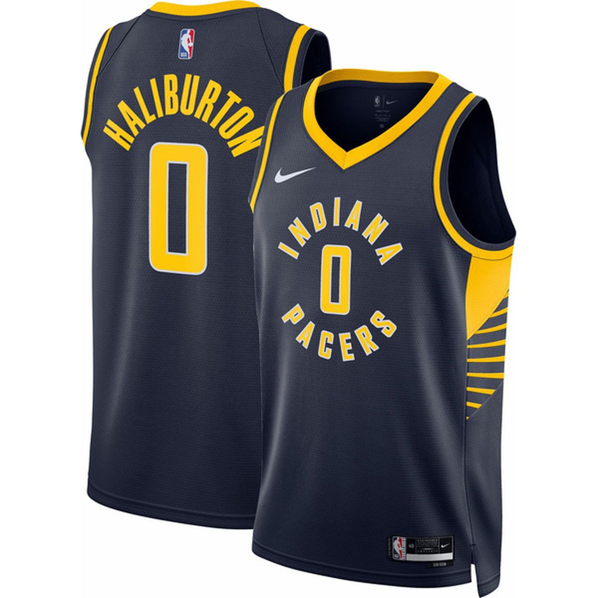 Tyrese Haliburton Indiana Pacers Nike Navy Icon Jersey