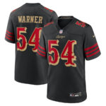 Fred Warner San Francisco 49ers Nike Black 2025 Rivalries Game Jersey