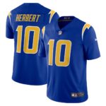 Justin Herbert Los Angeles Chargers Nike Royal Vapor Limited Jersey