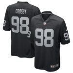 Maxx Crosby Las Vegas Raiders Nike Black Game Jersey