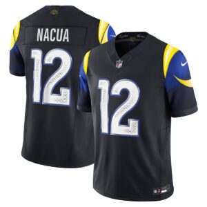 Puka Nacua Los Angeles Rams Nike Midnight Blue 2025 Rivalries Limited Jersey