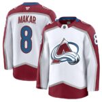Cale Makar Colorado Avalanche Fanatics White Away Premium Jersey