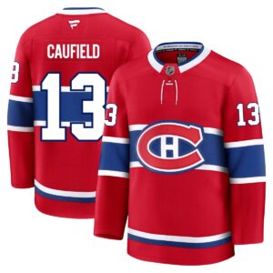 Cole Caufield Montreal Canadiens Fanatics Red Home Premium Jersey