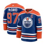 Connor McDavid Edmonton Oilers Fanatics Royal Home Premium Jersey