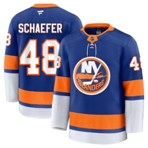 Matthew Schaefer New York Islanders Fanatics Royal Home Premium Jersey