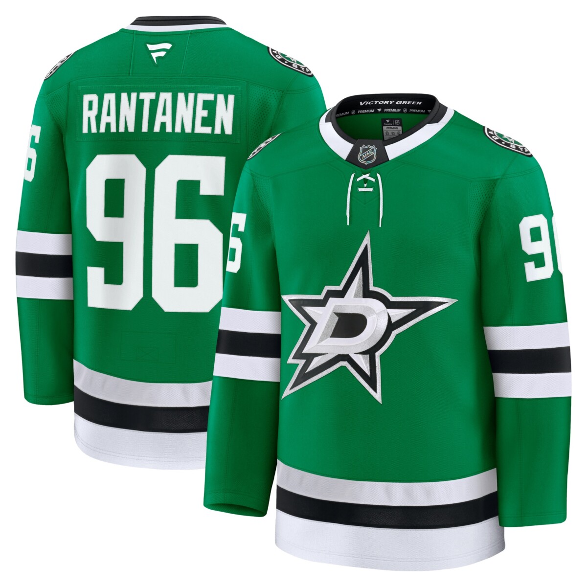 Mikko Rantanen Dallas Stars Fanatics Victory Green Home Premium Jersey