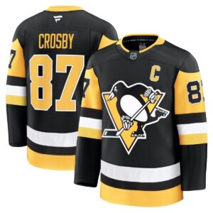 Sidney Crosby Pittsburgh Penguins Fanatics Black Home Premium Jersey