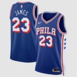 LeBron James Philadelphia 76ers Nike Blue Youth Swingman Jersey - Icon Edition